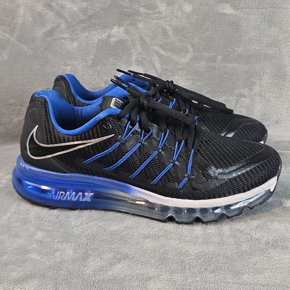 Size 8.5 - Nike Air Max Black Game Royal